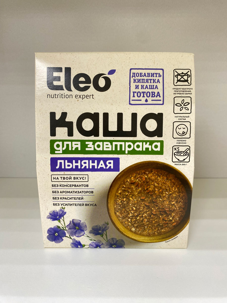 Каша льняная для завтрака